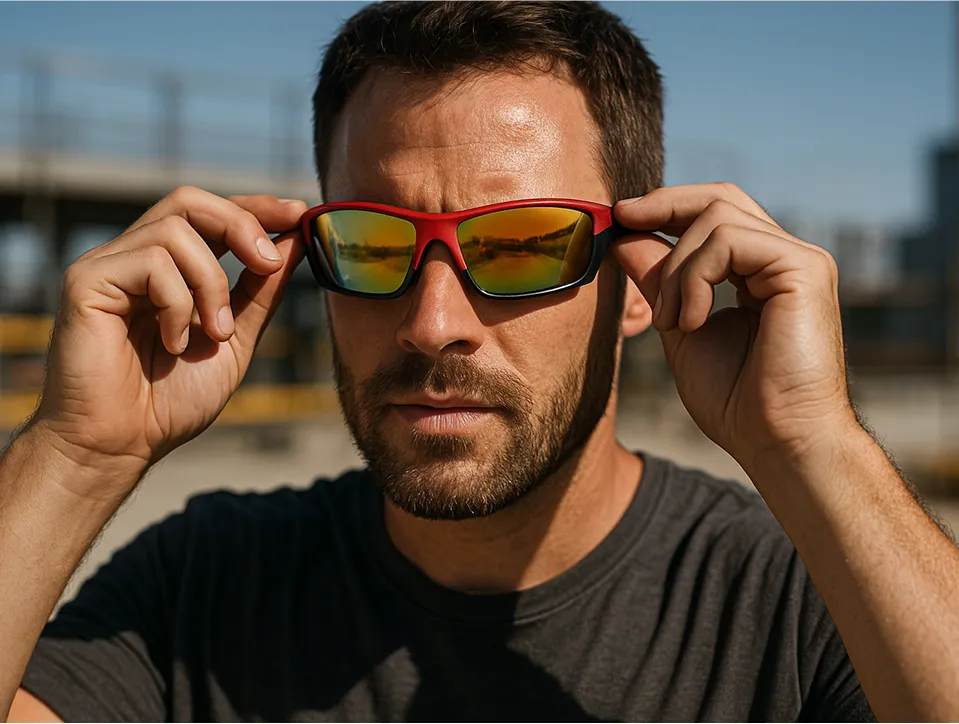 lunette de soleil protection UV personnalisée