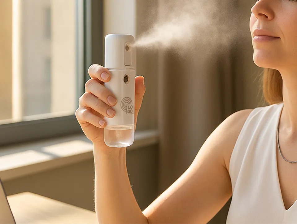 brumisateur rechargeable personnalisé