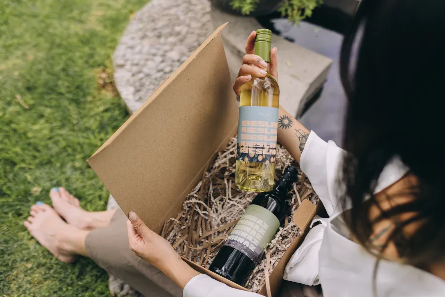 coffret de vin