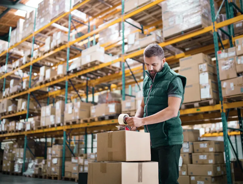 Service logistique et de livraison intégré