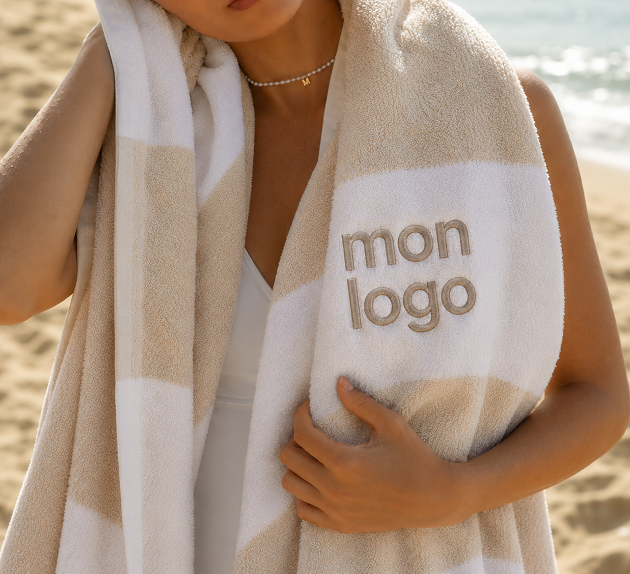 Serviettes de plage personnalisées